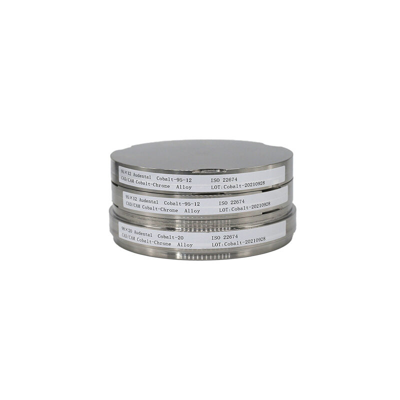 Cobalt Chrome Block Offering Mechanical Performance and Excellent Ceramic Bonding Compatibility for Dental Restorations