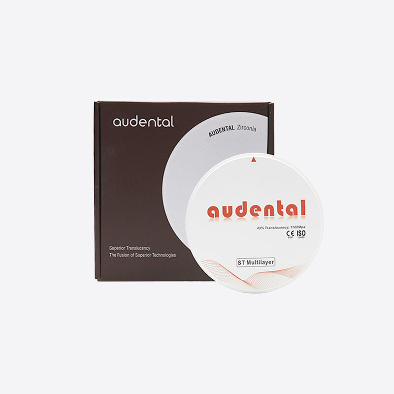 Dental Zirconia Block delivering natural esthetic results and clinical performance with high strength and translucency
