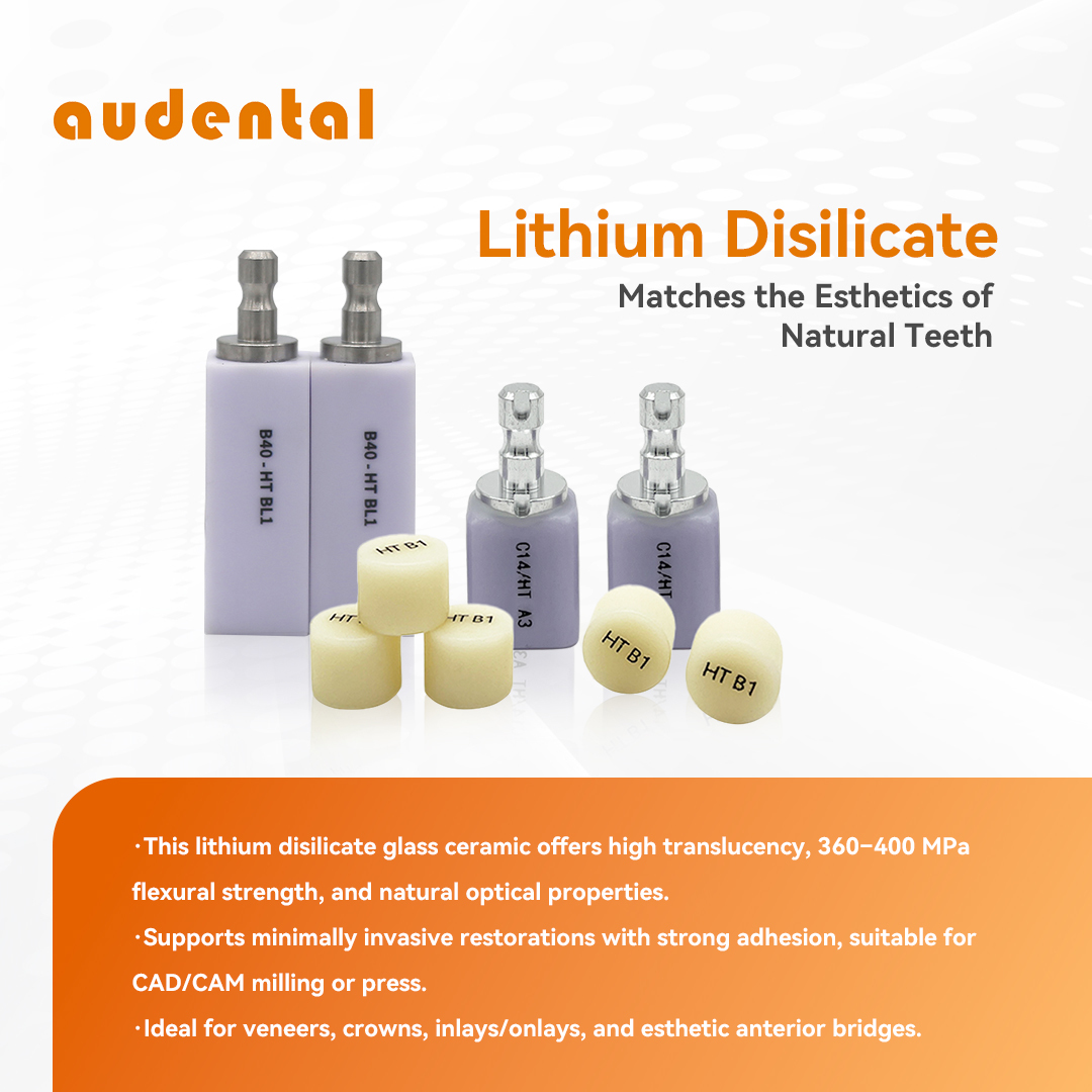 Audental Dental Lab Materials Glass Ceramic Zirconia Block Lithium ...