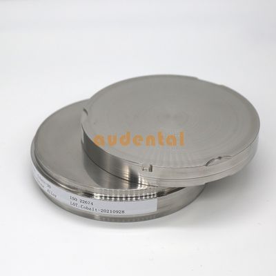 Audental Dental Lab Use 98x12mm Milling Metal Cobalt Chromium Cocr Disc Cobalt Chrome Chromium Disc