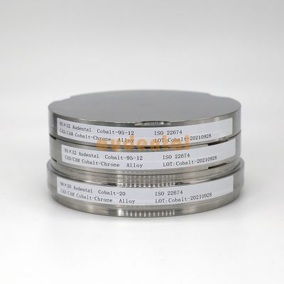 Audental CoCr Block Disc Dental Cobalt Chrome Alloy Disc for CAD CAM Milling System