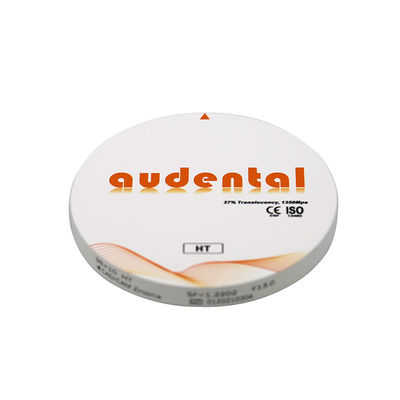 White Zirconia Blanks Dental Block High Translucency 98 / 95 /92mm