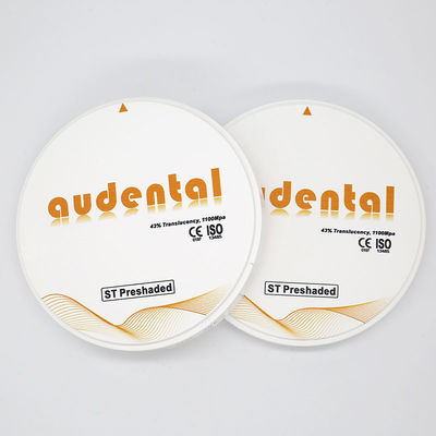 ST/DST Pre Shaded Zirconia Block Vita 16 Zirconia CAD CAM Materials ISO