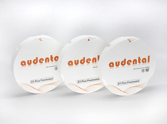Translucent Vita 16 ST/DST-Plus Zirconia Block Round Disc with 46% Translucency and 900Mpa Strength
