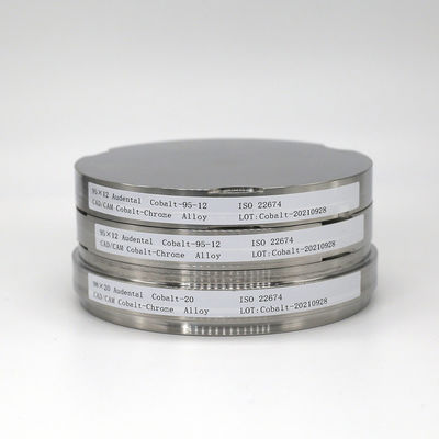 Dental CAD/CAM Milling CoCr Cobalt Chrome Block Disc Industry Manufacturer