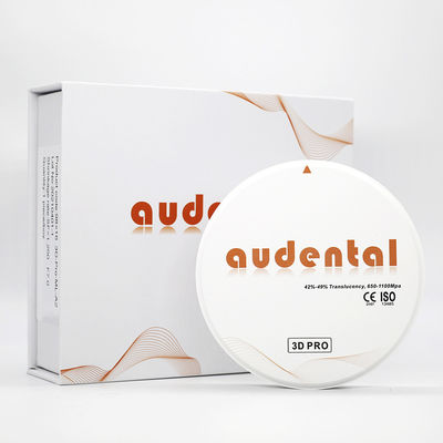 Multilayer Zirconia Block Carton 42-49% Translucency For Optimal Strength Aesthetics