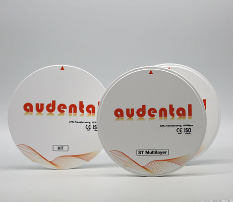 14mm Round Disc ST Multilayer Zirconia Block Vita 16 Color Translucency