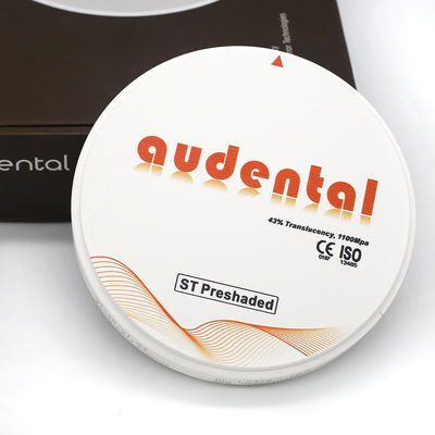 Audental Good Strength ST/DST Preshaded Zirconia Block with CAD/CAM System