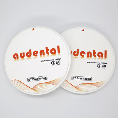 Audental Fast Easy Processing ST Preshaded Zirconia Block With CAD/CAM System