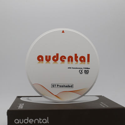 Audental Crown and Bridges ST Preshaded Zirconia Block with CAD/CAM System