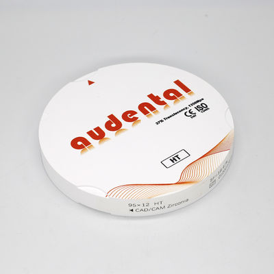 Customized 20-Color Dental Zirconia Block HT White Zirconia Block for Precision Dentistry