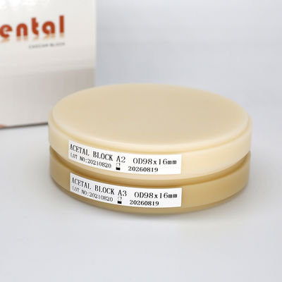 Audental Mono Multilayer Resin CAD CAM Material Punk Blank PMMA Block