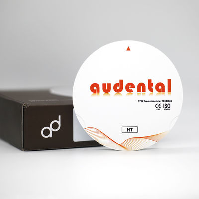 Dental Materials OEM ODM HT White Zirconia Milling Block High Strength 1350MPa for Dental Applications