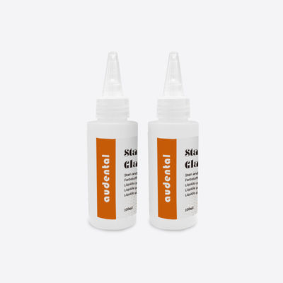 Audental Dental Stain and Glaze Liquid for Zirconia Porcelain Ceramics Block