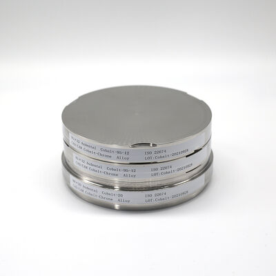 Durable Cobalt Chrome Block alloy disc for dental milling providing high tensile strength corrosion resistance and performance